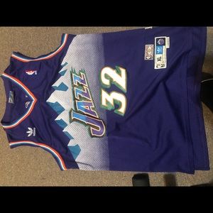 Karl Malone Utah Jazz NBA Jersey throwback